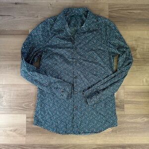 Perry Ellis Multicolor Patterned Slim Fit Shirt